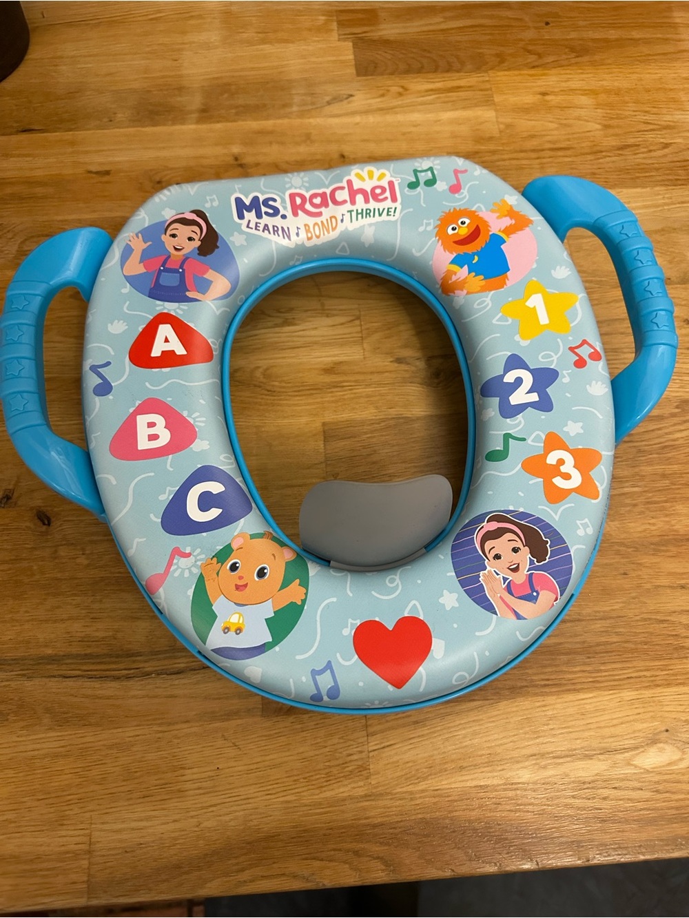 Ms. Rachel learn bond thrive potty training seat